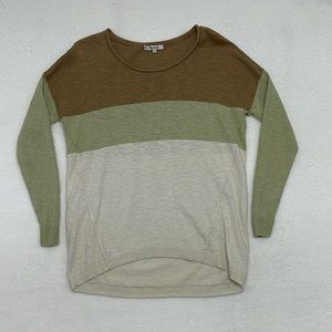 Madewell Colorblock Stripe Palmdale Pullover Sweater Sz. XXS